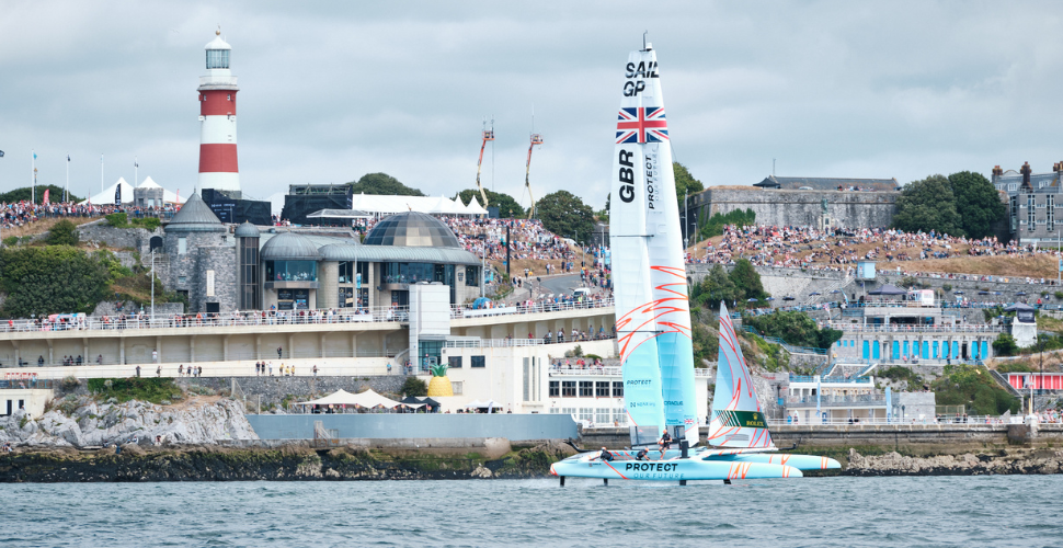 SailGP in Plymouth